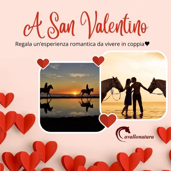 Regali originali per San Valentino prenota la tua esperienza a cavallo